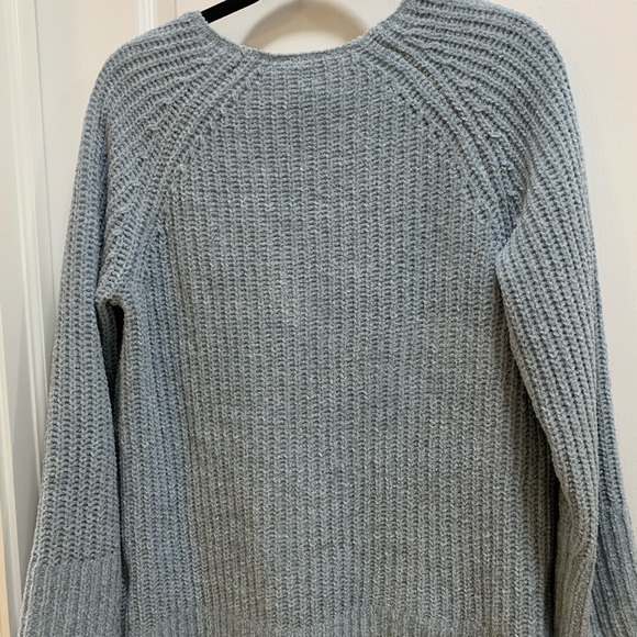 BOGO NWOT Soft & Cozy Lucky Blue Knit Sweater - Picture 7 of 7